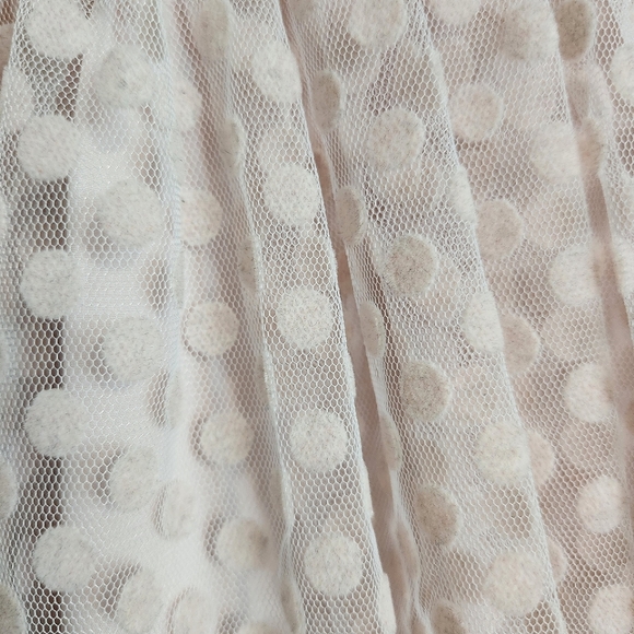 Pippa & Julie Girls Pink Tulle Polka Dotted Tunic Tank ~ EUC - Picture 4 of 7